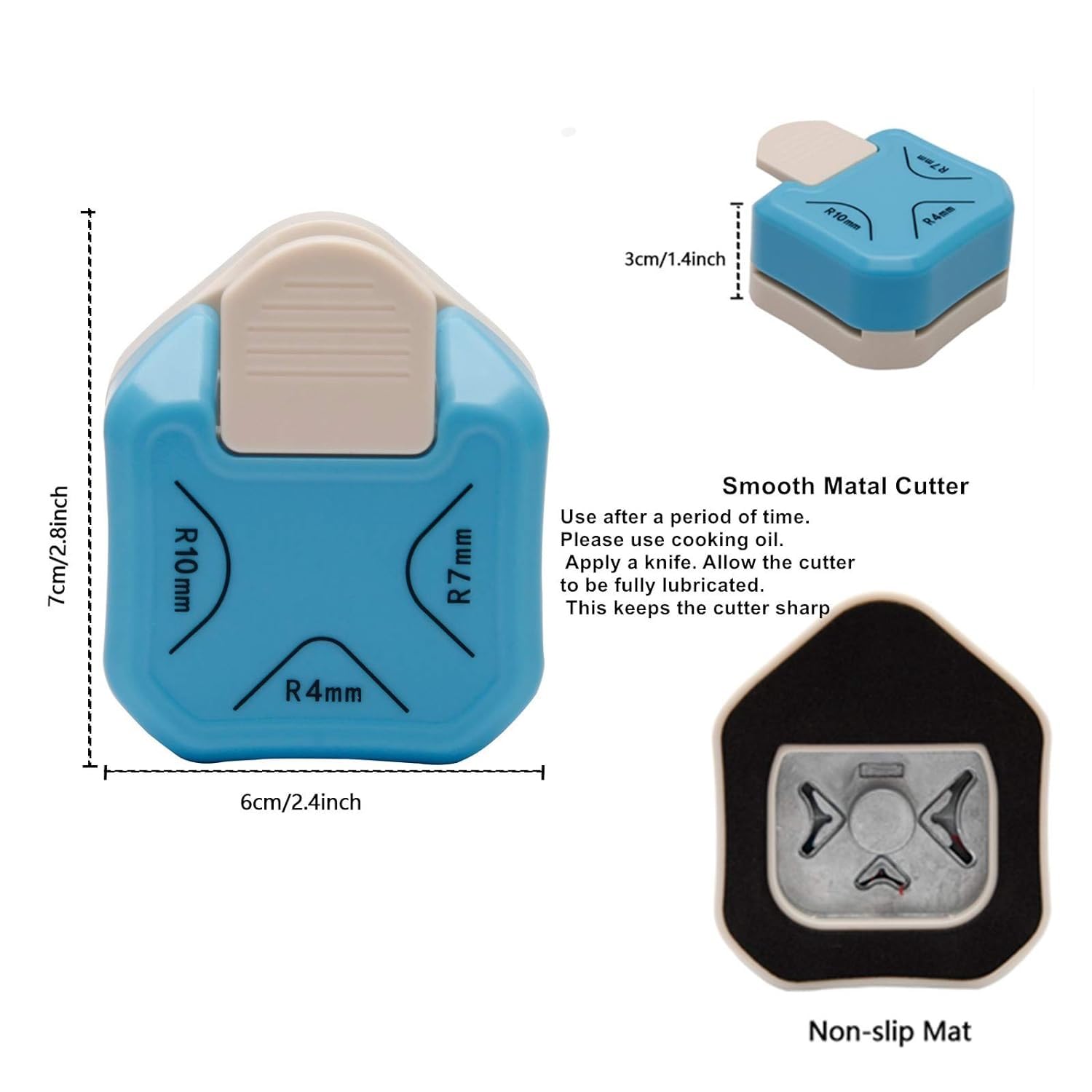 Crafteria 3 In 1 Paper Corner Rounder