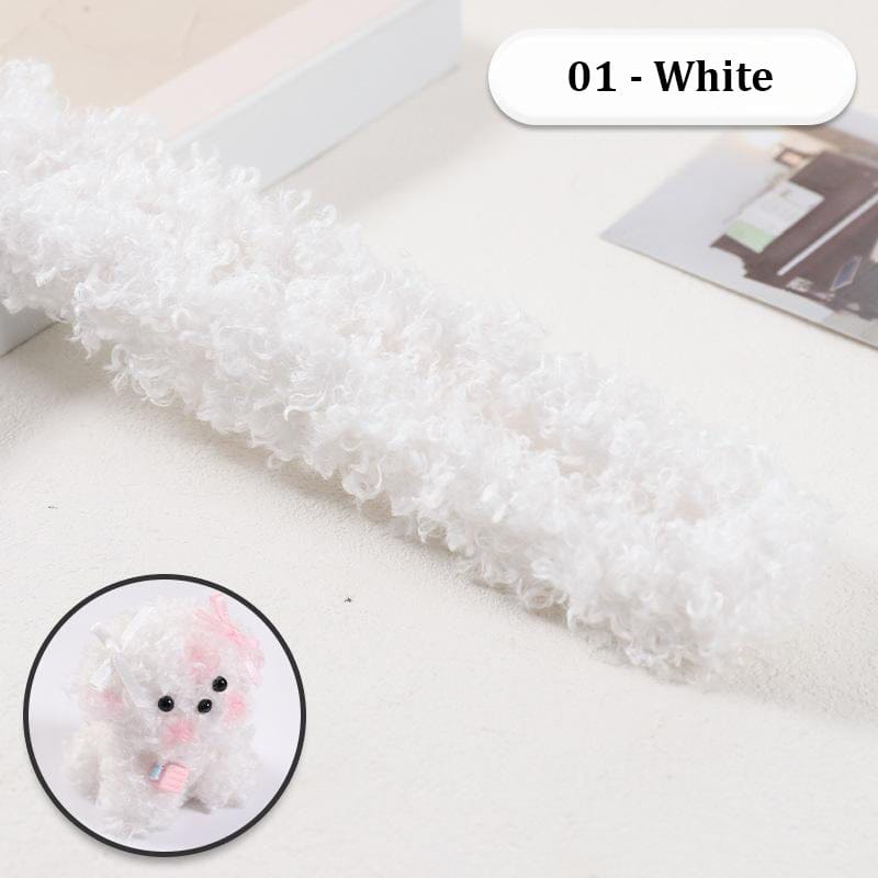 Crafteria C01 Rabbit Fur Pipe Cleaners 1Mtr Approx.
