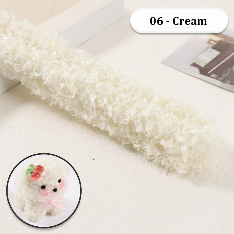 Crafteria C06 Rabbit Fur Pipe Cleaners 1Mtr Approx.