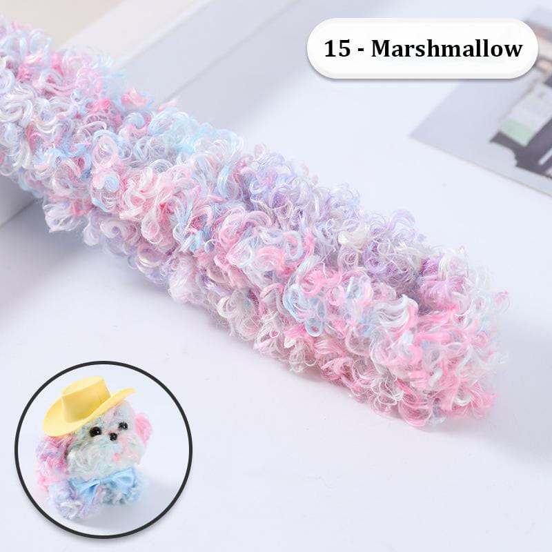 Crafteria C15 Rabbit Fur Pipe Cleaners 1Mtr Approx.