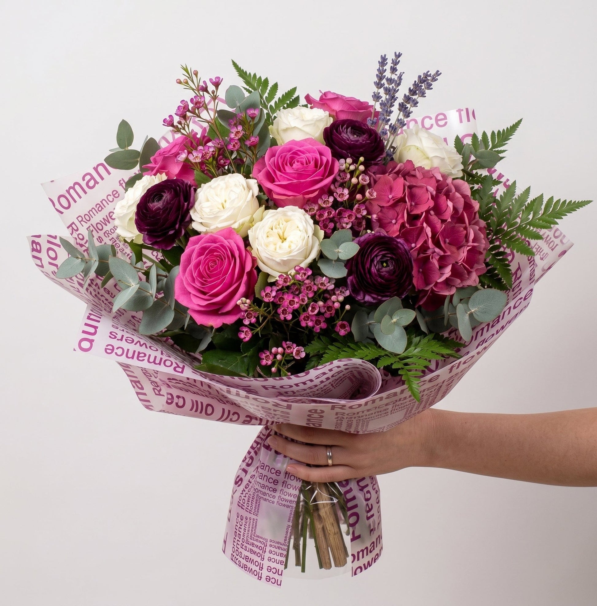 JUST CRAFT IT Multi-color Printed Bouquet Wrapping Paper for Floral Arrangements & DIY Gift Packaging