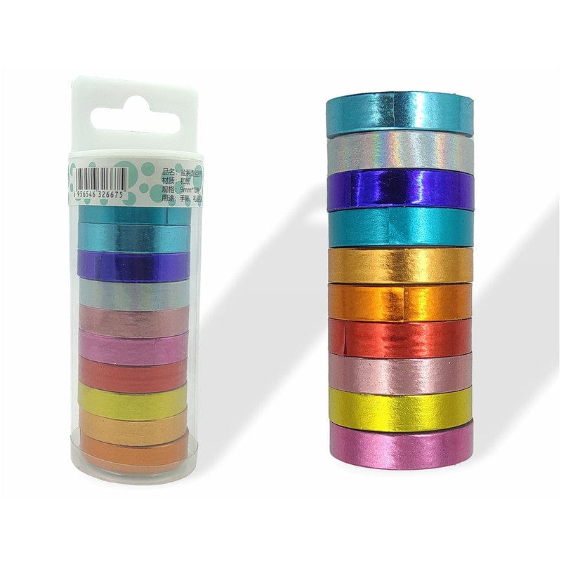 My Store WASHI TAPE SHINING COLOURED MASKING TAPE