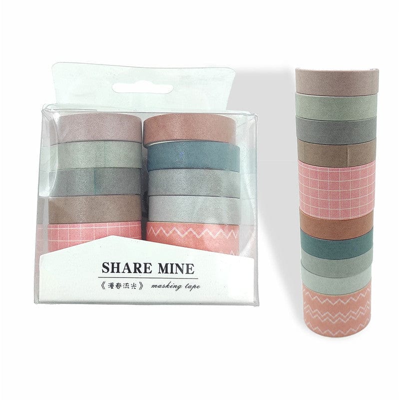 My Store WASHI TAPE SOLID COLOR SALT BASED WASHI TAPE B