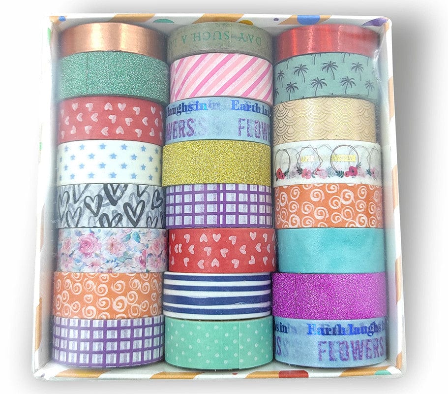 My Store WASHI TAPE 24 ROLLS CUTE WASHI TAPE