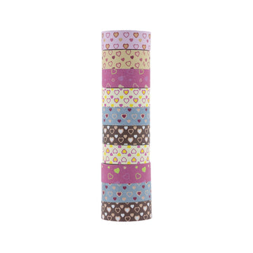 My Store WASHI TAPE Fabric Tape Mix Design 5MtX1.5Cm