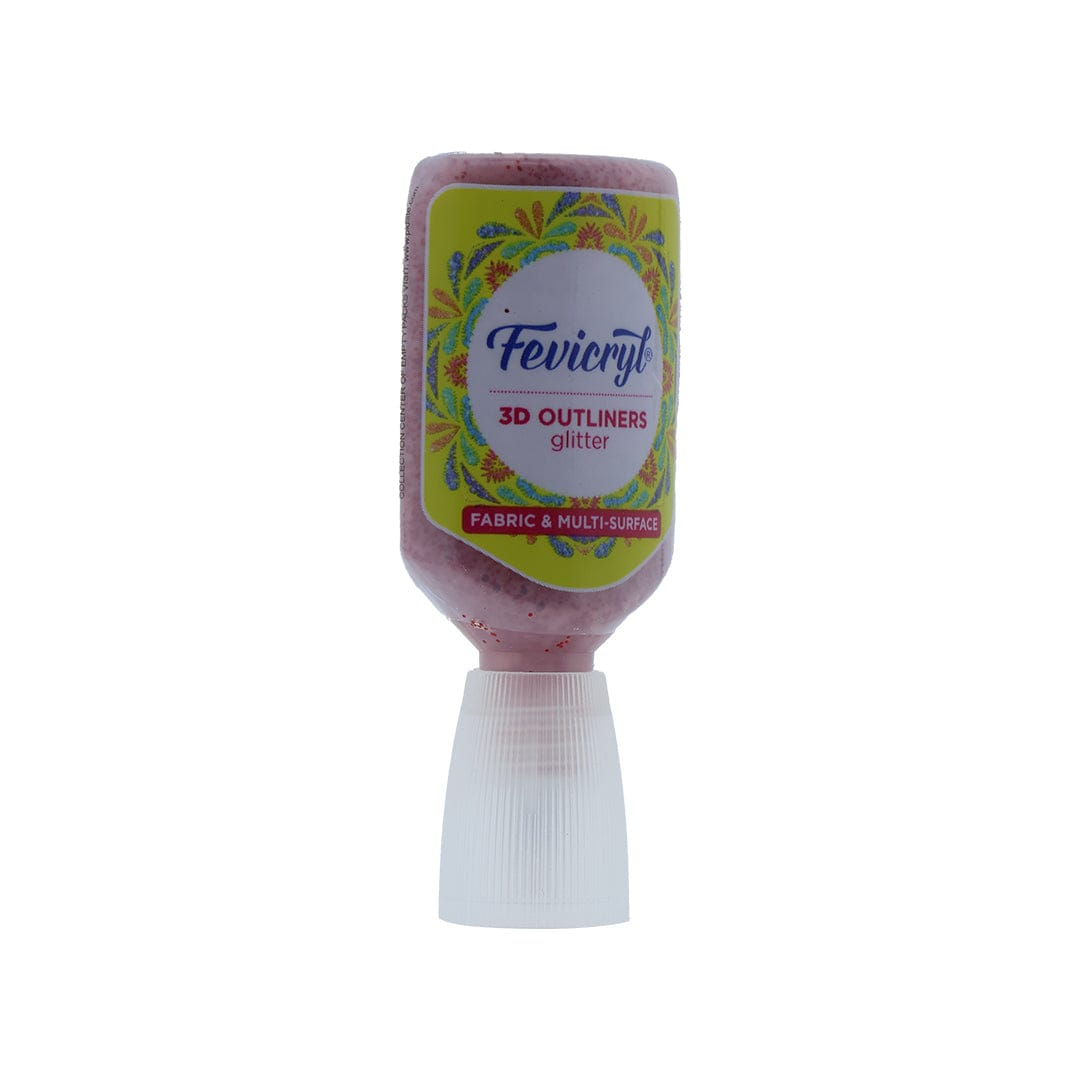Pidilite Red Fevicryl 3D Outliner Glitter (20ml)