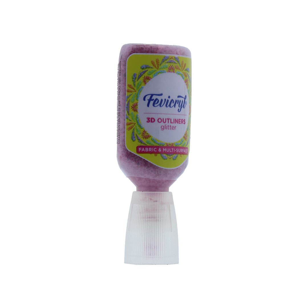 Pidilite Magenta Fevicryl 3D Outliner Glitter (20ml)