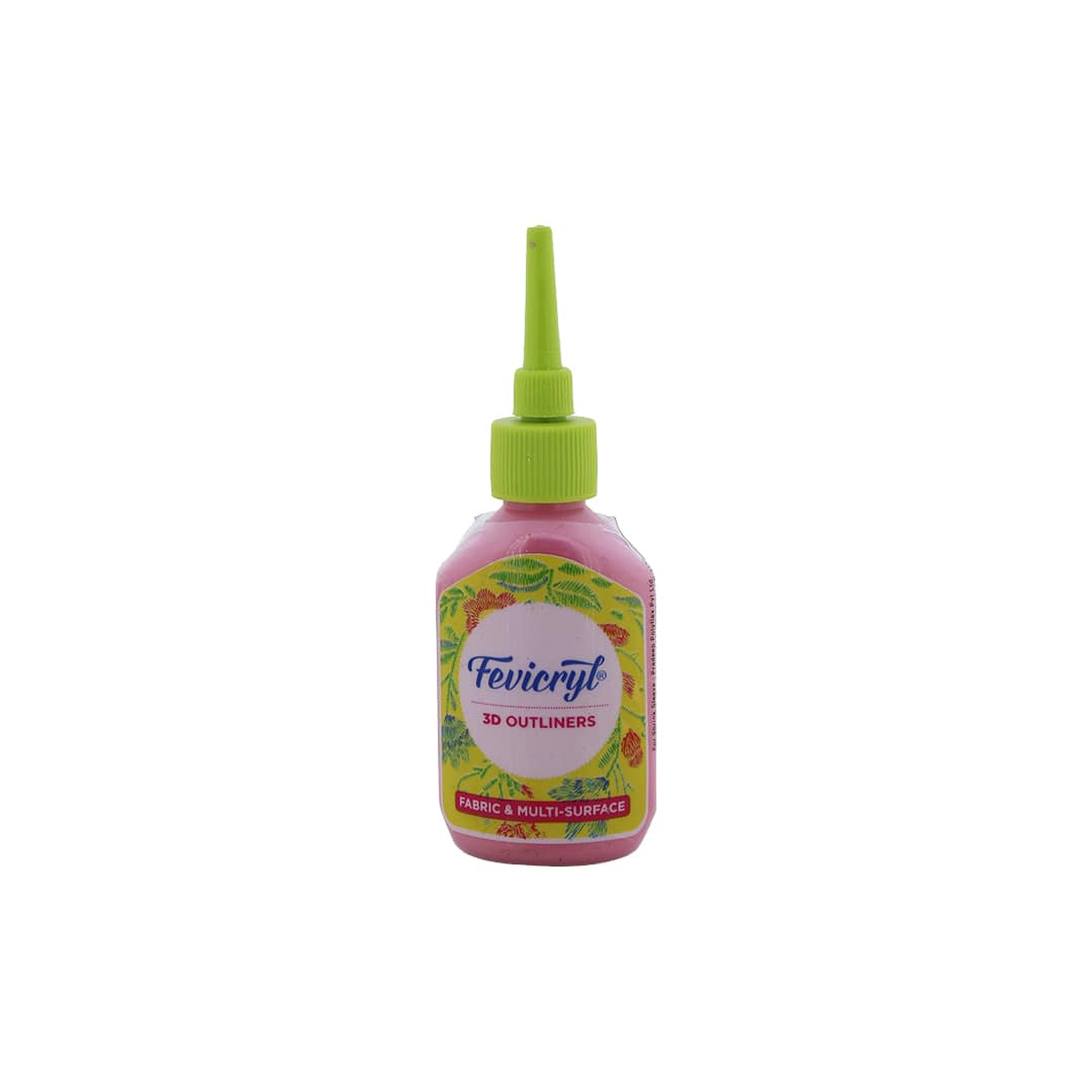 Pidilite White-301 Fevicryl 3D Outliner Pearl (20ml) (Mrp-25/-)