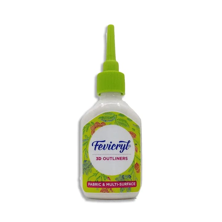 Pidilite White-707 Fevicryl 3D Outliner Regular (20ml)