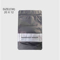 Crafteria 20 X 12 BIG BLACK PACKING COVER WITH TRANSPARENT WINDOW