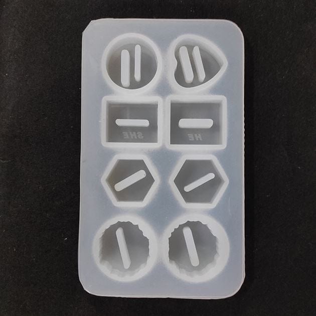 My Store Silicon Mould 8 CAVITY RING HOLDER MOULD