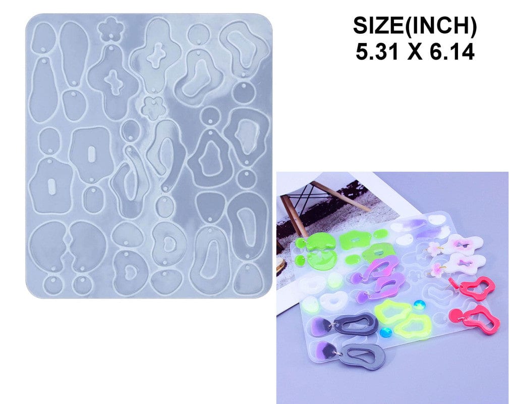 My Store Silicon Mould EARRING KEYCHAIN & PENDANT JEWELLERY MOULD