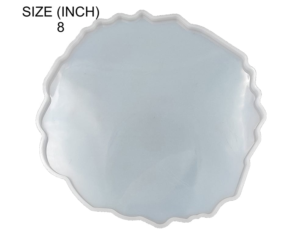 My Store Silicon Mould NEW 8" AGATE TRAY MOULD