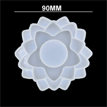 3 Step Flower Tea light Holder Mould