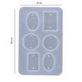 Crafteria 6 Cavity Rakhi Mould New MIx