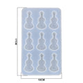 Crafteria 9 In 1 Guitar Keychain Mould