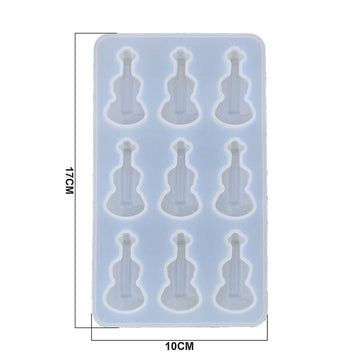 Crafteria 9 In 1 Guitar Keychain Mould