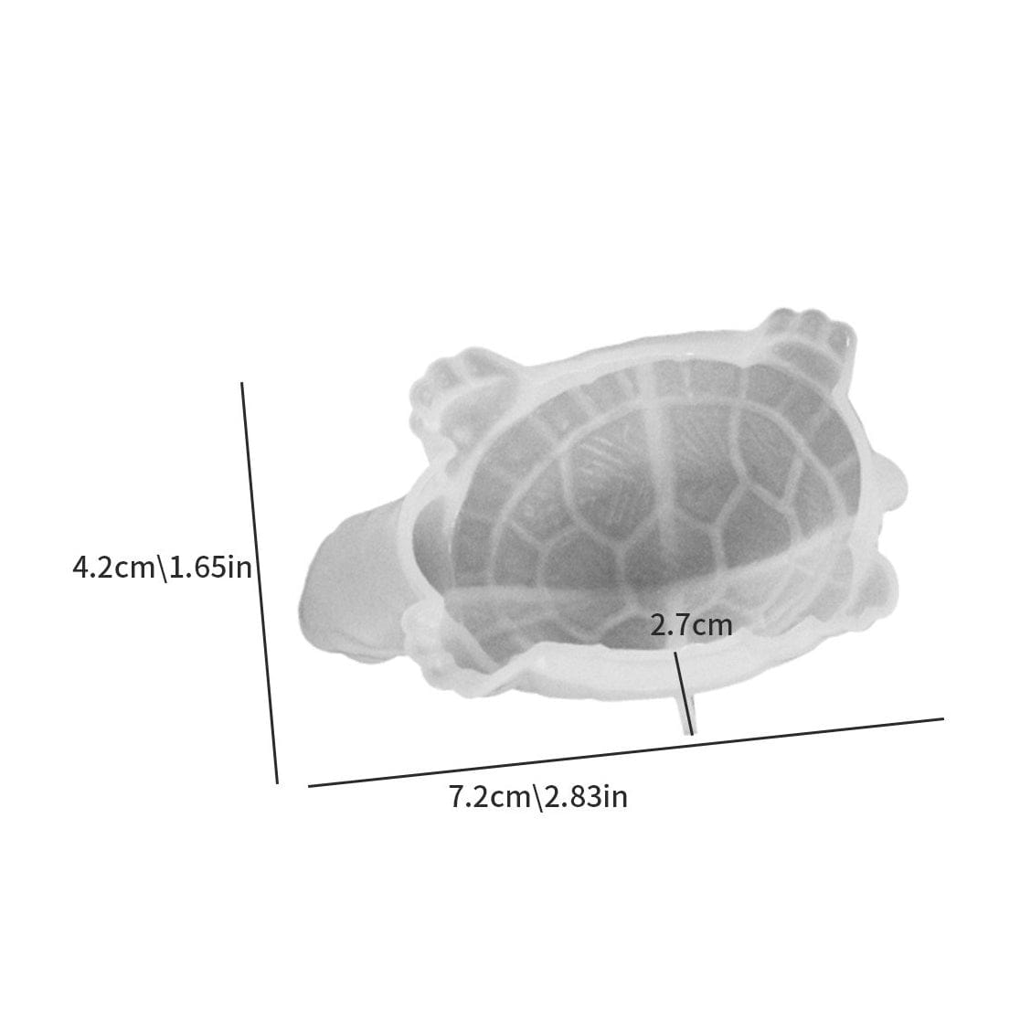 Crafteria 3D Turtle Candles Mould