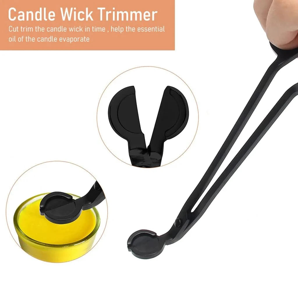 Crafteria Candle 3-in-1 Candle Accessory Set – Trimmer, Dipper & Snuffer