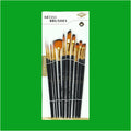 Crafteria D02 12 PC MIX BRUSH CLASSIC COLOUR