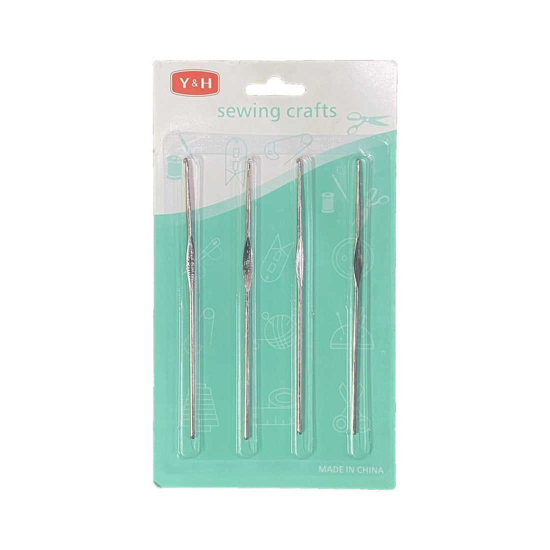 Crafteria 4 IN 1 STEEL CROCHET SET