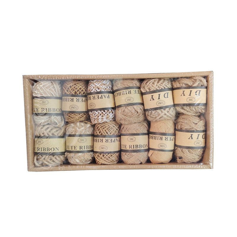 My Store DORI/ROPE/LACE 12 PC MIX NATURAL COL ROPE