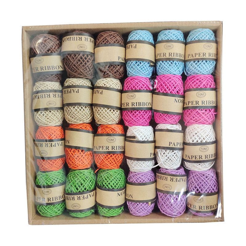 My Store DORI/ROPE/LACE 24 PC COLOUR PAPER DORI