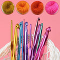 My Store CROCHET HOOKS 12 IN 1 ALUMINIUM CROCHET SET