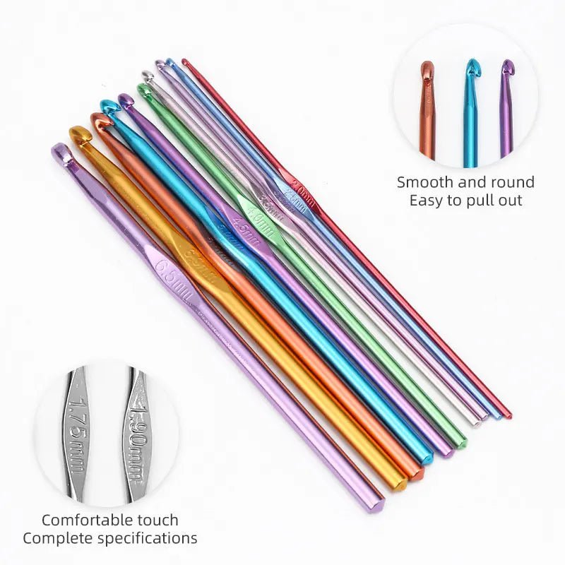 My Store CROCHET HOOKS 22 IN 1 CROCHET POUCH SET