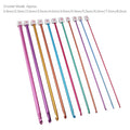 My Store CROCHET HOOKS 10 IN 1 LONG CROCHET HOOK SET