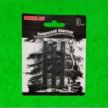 My Store COLOURS 3 Pcs Pressed Charcoal Set