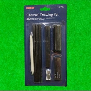 My Store COLOURS 11 Pcs Charcoal Set