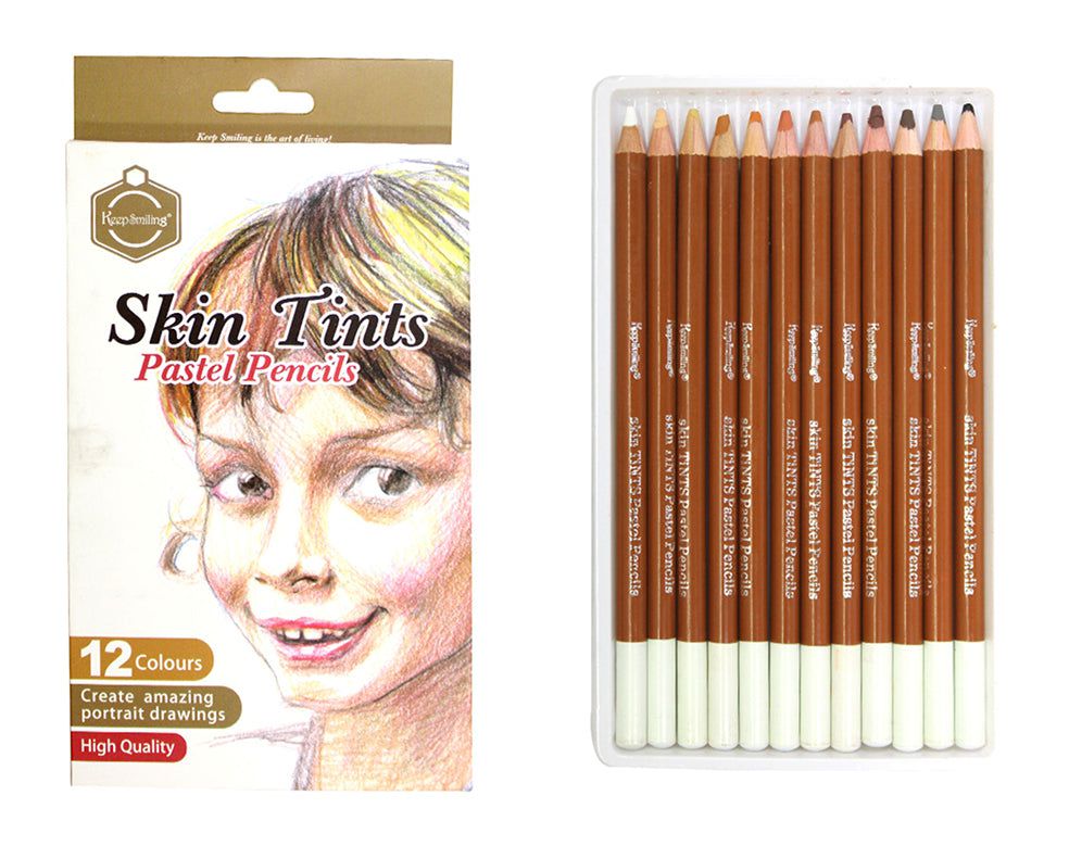 My Store PAINTING BRUSH 12 PC SKIN TINT PENCIL SET