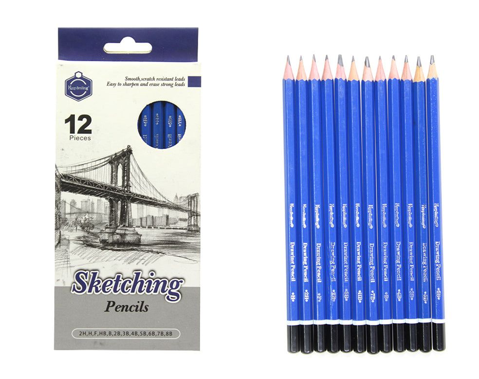 My Store PAINTING ACC 12 IN 1 SKETCHING PENCILS SET