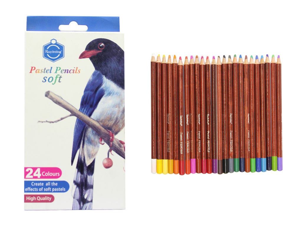 My Store PAINTING ACC 24 IN 1 PASTEL PENCILS SET