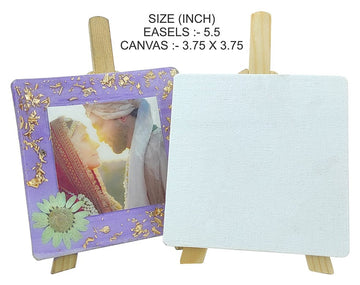 My Store PAINTING ACC Easel With Square Canvas