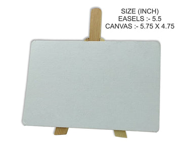 My Store PAINTING ACC EASEL WITH RECTANGLE CANVAS