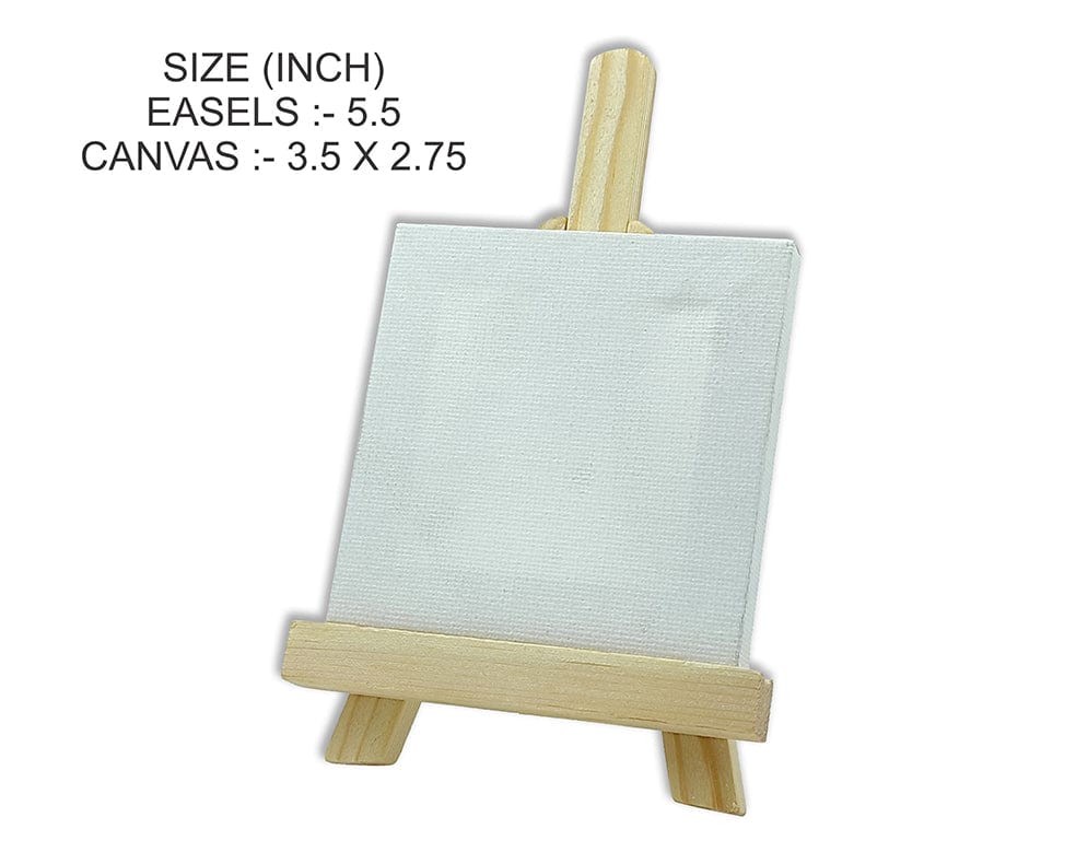 My Store PAINTING ACC EASEL WITH SQUARE CANVAS FRAME