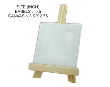 My Store PAINTING ACC EASEL WITH SQUARE CANVAS FRAME