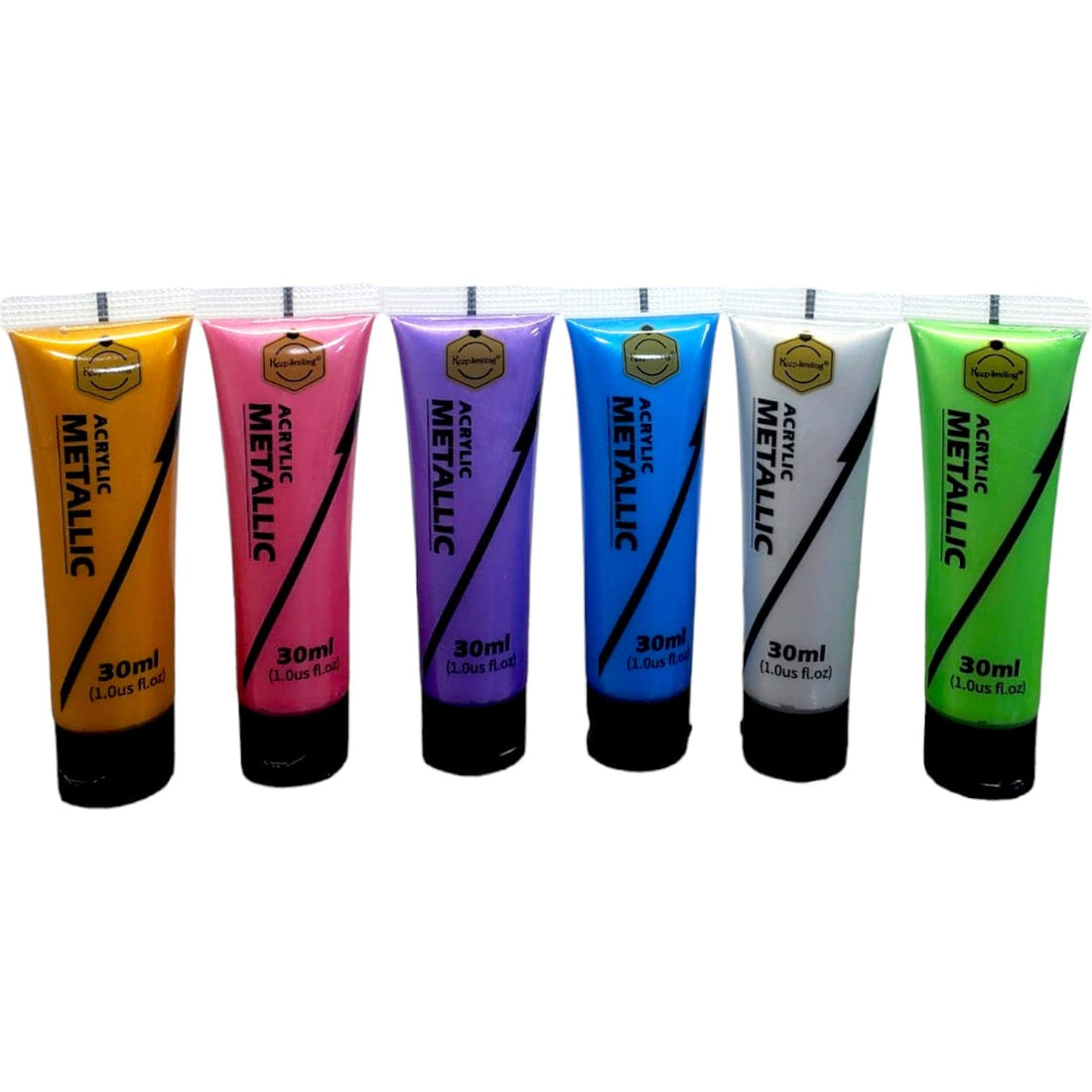 My Store PAINTING ACC 6 Pc Metallic Acrylic Colour