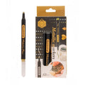 Keep Smiling 12Pcs Gold Metallic Pen