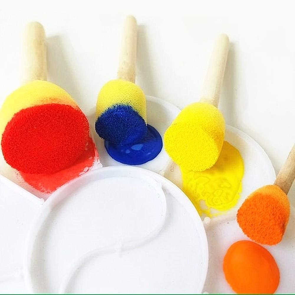 Keep Smiling PAINTING BRUSH 5 Pcs Yellow Sponge Dabbing Tool