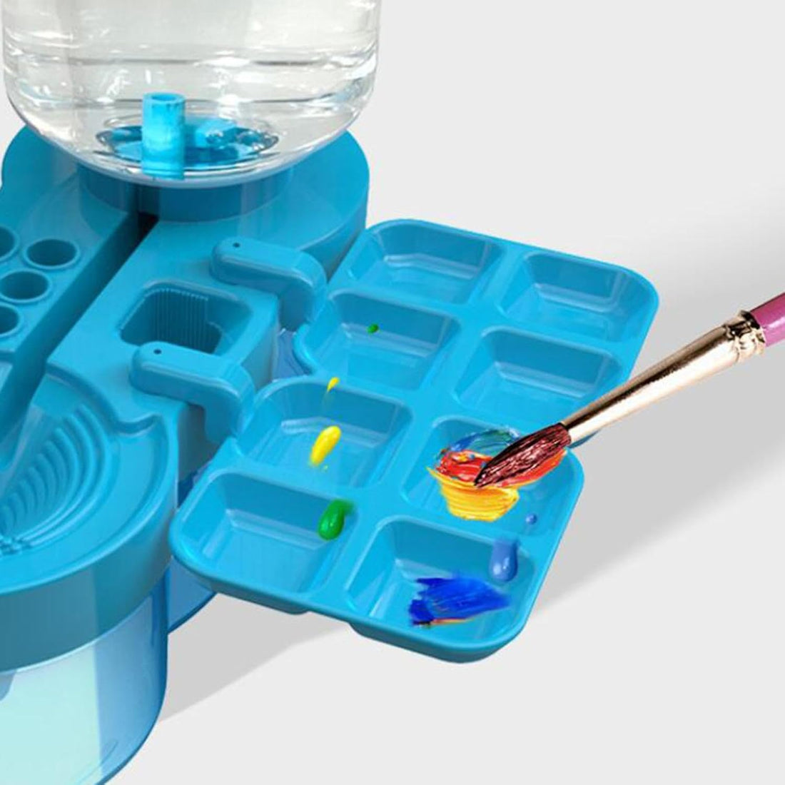 Crafteria Watercolor Mixing Tray with Water Dispenser for Painting