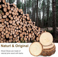 Crafteria Natural Wooden Coaster