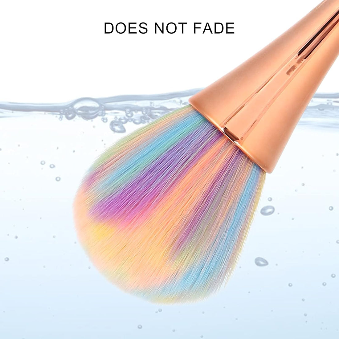 Crafteria Metallic Handle Powder Brush Blusher