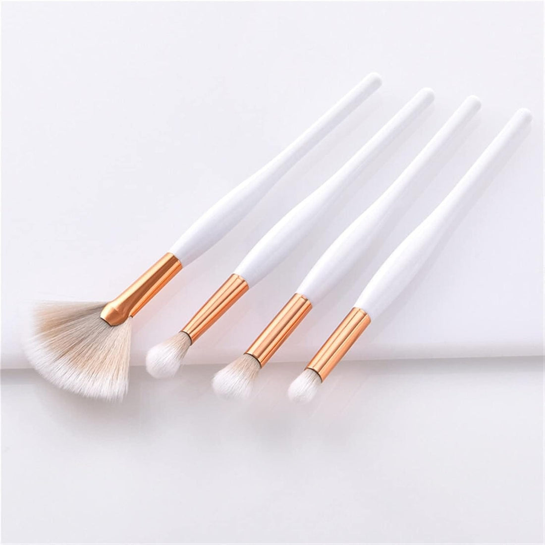 Crafteria 4 in 1 Makeup Art Brush set With White Handle