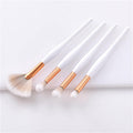 Crafteria 4 in 1 Makeup Art Brush set With White Handle