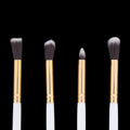 Crafteria 4 in 1 Makeup Art brush set with white handle