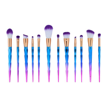 Crafteria 12 in 1 Makeup Art Brush Set With Dual Tone Colour Handle