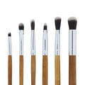 Crafteria 6 in 1 Makeup Art Brush set With Wooden handle